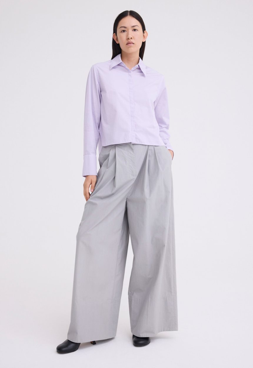 Jac + Jack Pac Italian Cotton Shirt - Bloom Lilac